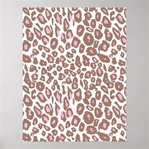 Pink and Brown Print Design