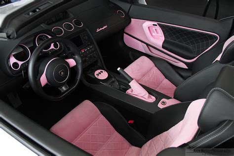 Pink and Black Interior