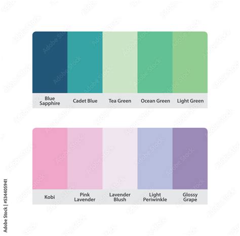 Pink Blue Color Palette 2