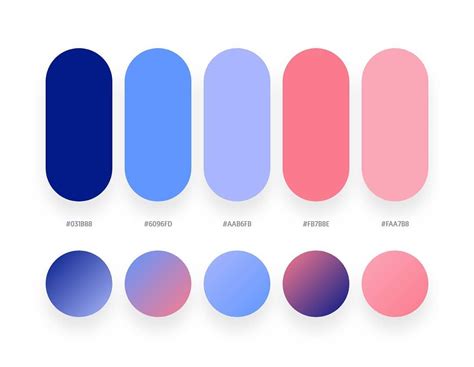 Pink Blue Color Palette 7