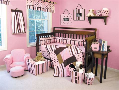 Pink and Brown Bedroom