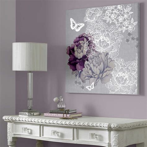 Pink Purple Wall Art