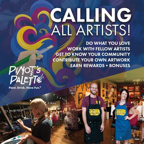 Pinot's Palette Artists and Instructors