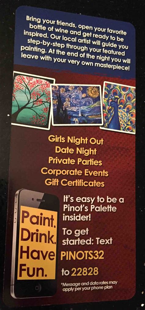 Pinot's Palette Princeton New Jersey Wine And Art Studio Gallery 10