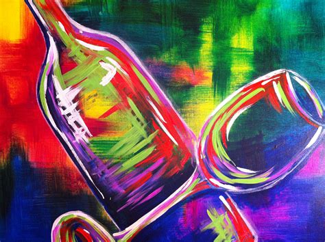 Painting and Wine Night at Pinot's Palette Dublin