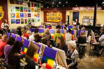 Pinots Palette Ellicott City MD Art Studio Corporate Events