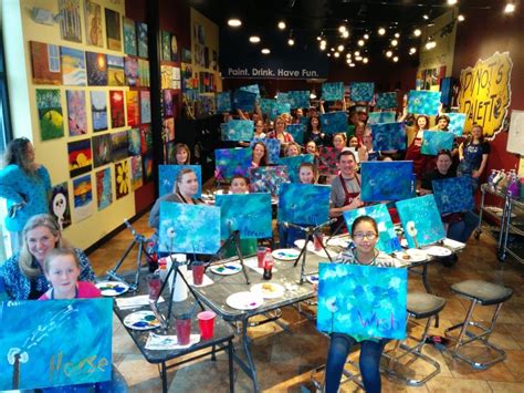 Pinots Palette Ellicott City MD Art Studio Experience