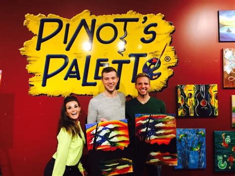 Painting Class at Pinot's Palette Lexington KY