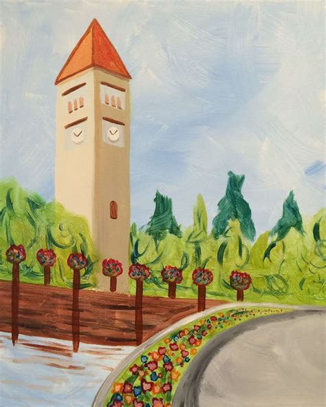 Pinot's Palette Spokane painting example