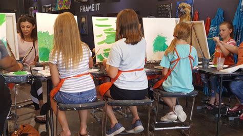 Kids' Class at Pinot's Palette Tulsa