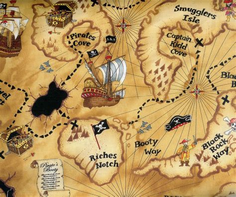 Pirate Treasure Map