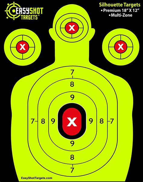 Pistol Shooting Targets