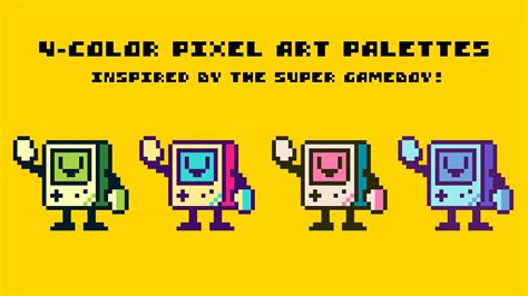 Pixel art color palette 4