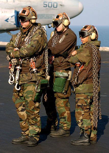 Plane Captain in the US Navy