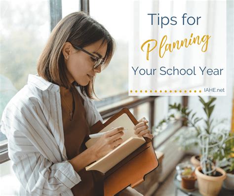 Planning Your Academic Year