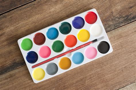 Plastic Paint Palette for Watercolors