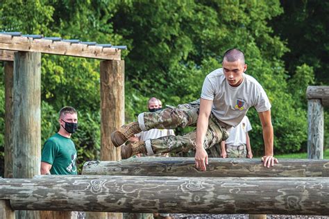 PLC Cadets in Obstacle Course