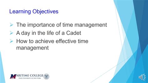 PLC Cadets in Time Management