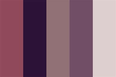 Plum Color Palette Example 1