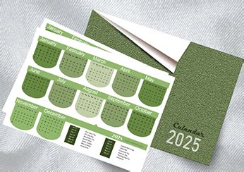 Pocket Calendar 2025 Organization