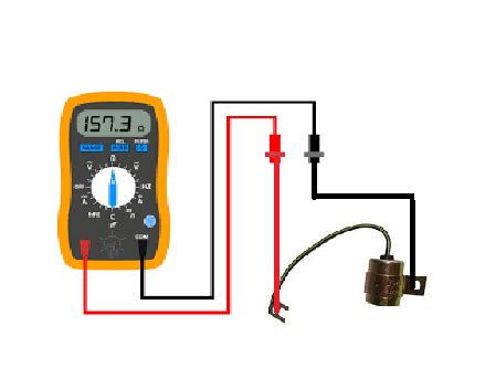 Points Condenser Testing Multimeter