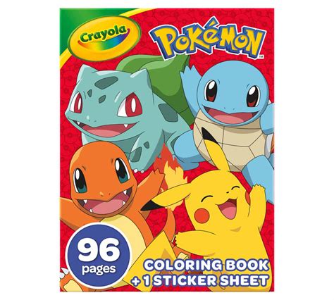 Pokémon coloring books and online resources