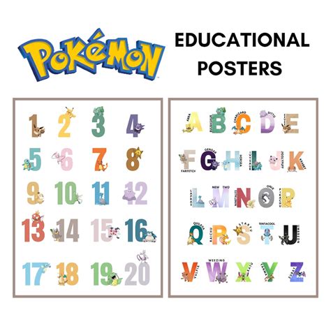 Pokémon Educational Tools