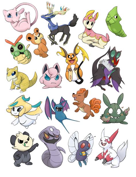 Pokémon Sticker Sheets