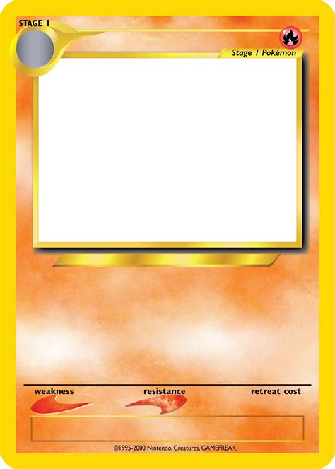 Pokémon Trading Card Templates