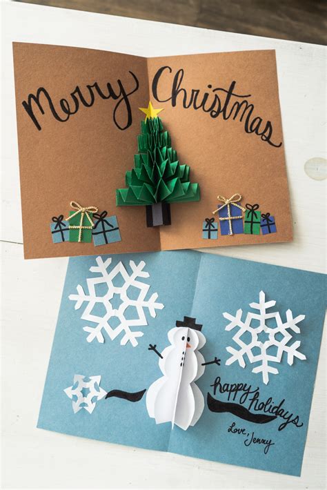 Pop-up Christmas card