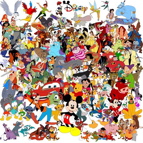 Popular Disney Characters for Free Prints