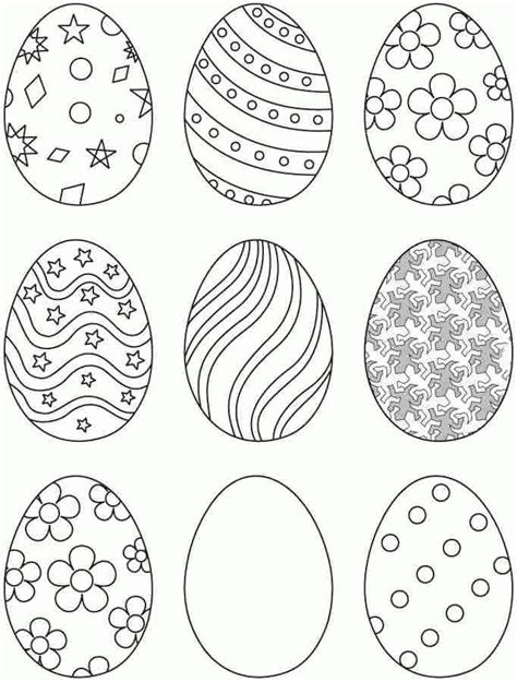 Popular Easter Eggs Printables