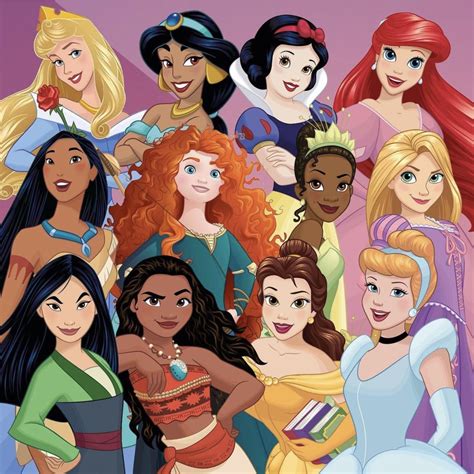 Popular Princess Characters