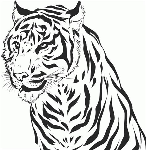 Variety of tiger printables for different uses