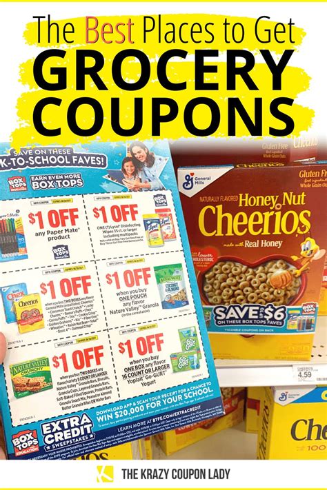 Popular Websites for Printable Grocery Coupons Image