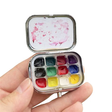 Portable Mini Watercolor Palette