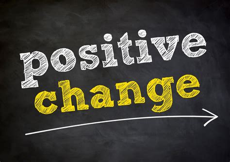 A image promoting positive change