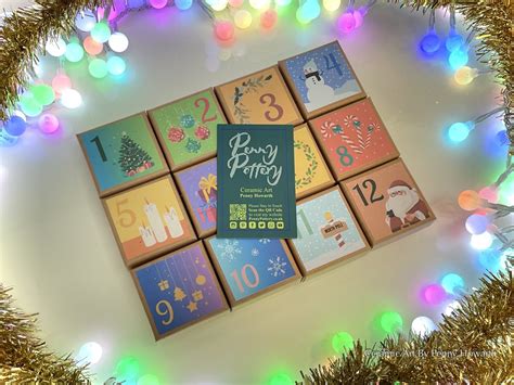 Pottery Advent Calendar Surprises