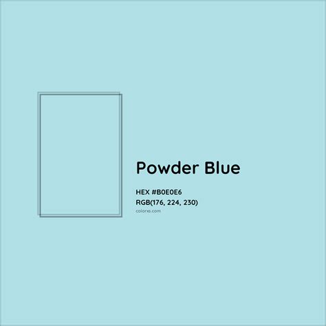 Powder Blue Color