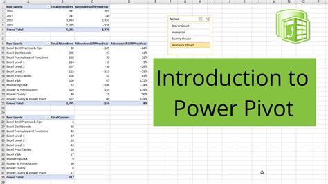 Power Pivot Best Practices