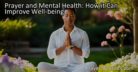 Prayer and Mental Health