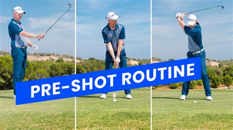 Pre-shot routine for accurate shooting