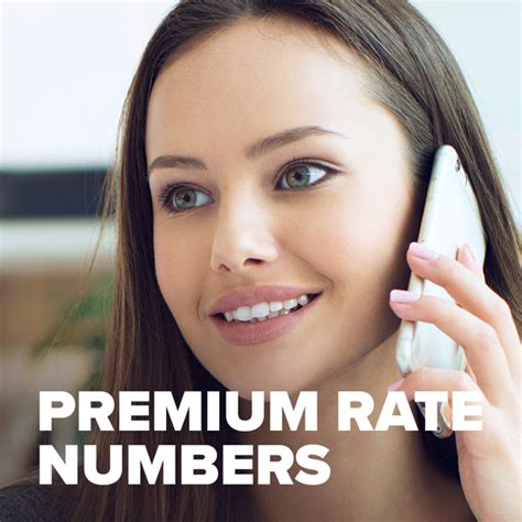 Image of a phone with a premium rate number on the screen