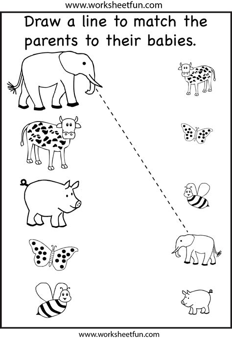 Preschool Activity Sheets