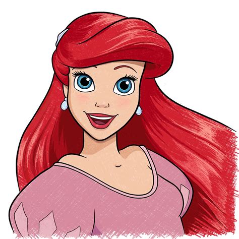 Princess Ariel coloring page