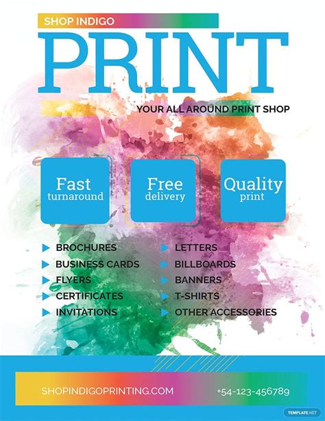 Print Advertising Template