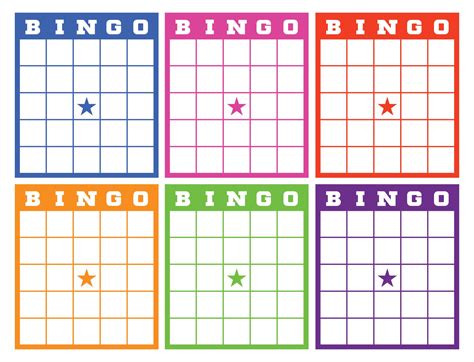 Printable bingo game