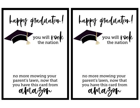 Printable Cardstock Designs for Graduations