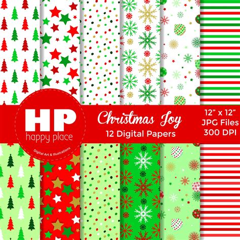 Printable Cardstock Designs for Holidays