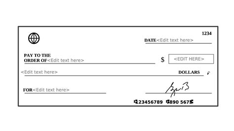 Common Mistakes to Avoid with Printable Checks Template